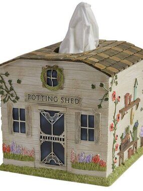 New Spring Garden Tissue Box Cover